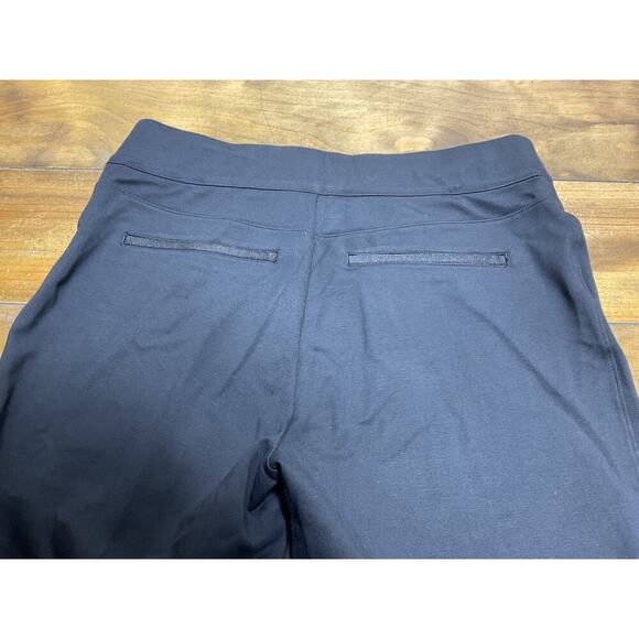 Spanx SPANXSupersmooth™ Perfect Fit Ponte Flare Pants Black 20252Q-Sz 1X Petite - Picture 6 of 9